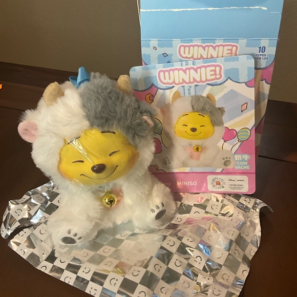 Miniso Winnie “Cow” Opened, Confirmed, Authentic - Picture 2 of 5